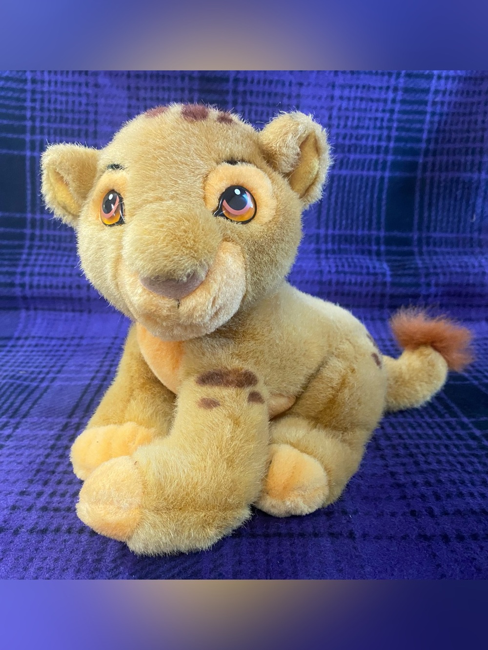 Disney Plush Simba Lion Cub Stuffed Animal